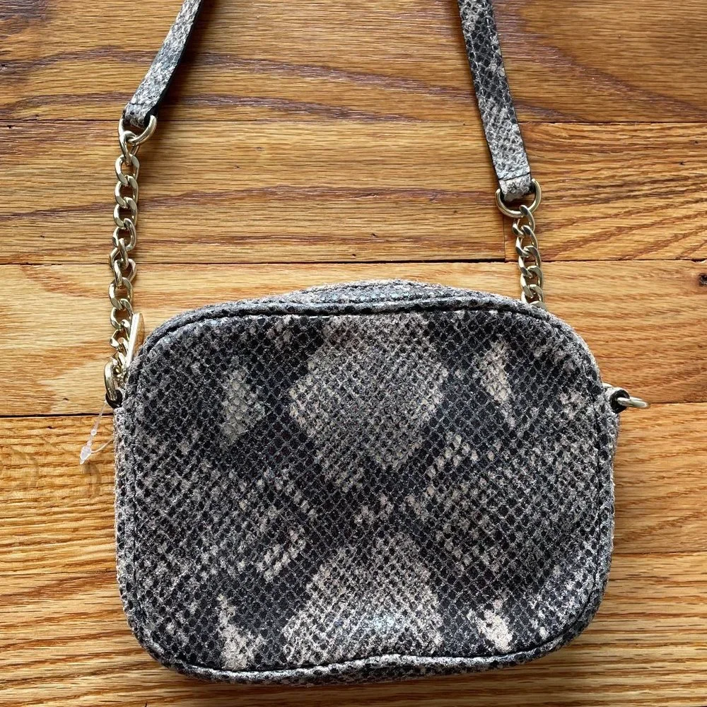 Michael Kors Mini Jet Set Crossbody- Snakeskin Pattern - Picture 4 of 8